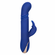 Jack Rabbit Signature Heated Silicone Thrusting G Rabbit Rechargeable Vibrator Blue 8.5" Silicone