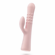 Jaymie Rechargeable Silicone Rabbit Vibrator Pink 5" Silicone