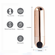 JESSI USB Rechargeable Super Charged Mini Bullet Rose Gold 2.5" Silicone