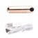 JESSI USB Rechargeable Super Charged Mini Bullet Rose Gold 2.5" Silicone