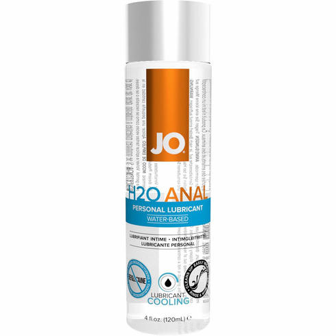 JO H2O Anal Lube - Cooling  4 oz Water