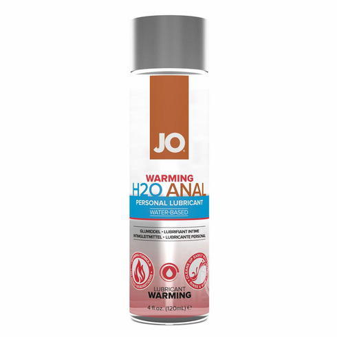 JO H2O Anal Lube - Warming 4 oz Water