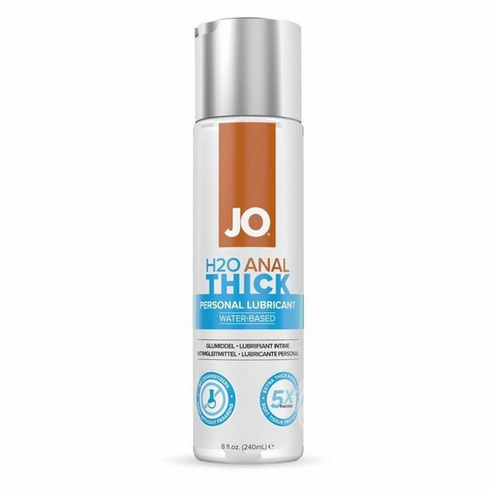 JO H2O Anal Thick Lube 8 oz Water