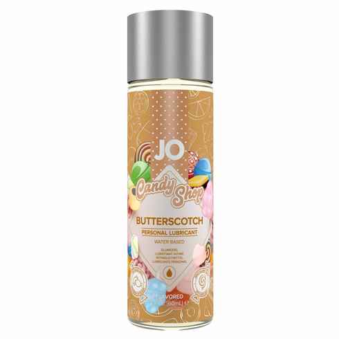 JO H2O Candy Shop Flavored Lube 2 oz Butterscotch Water