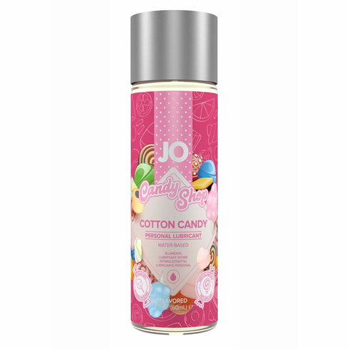 JO H2O Candy Shop Flavored Lube 2 oz Cotton Candy Water