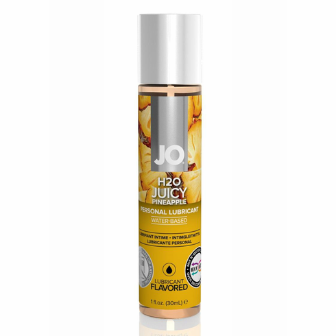 JO H2O Flavored Lube 1 oz Juicy Pineapple Water