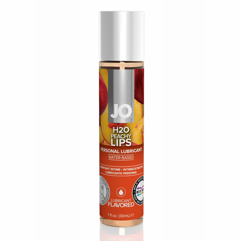 JO H2O Flavored Lube 1 oz Peachy Lips Water