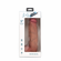 Jock Dual Density Silicone Dildo Beige 9" Silicone