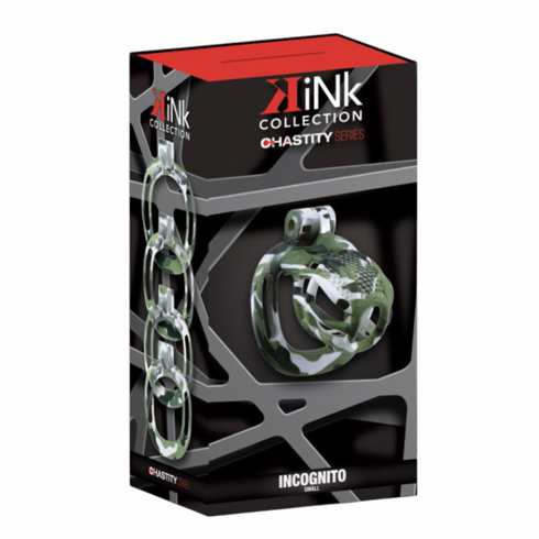 Kink Chastity Series Incognito Cock Cage Camoflouge S Resin