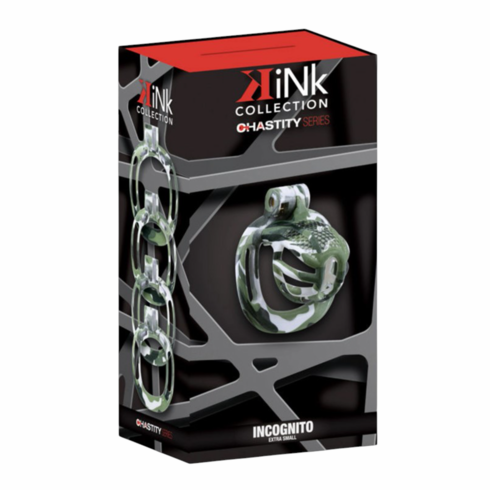 Kink Chastity Series Incognito Cock Cage Camoflouge XS Resin