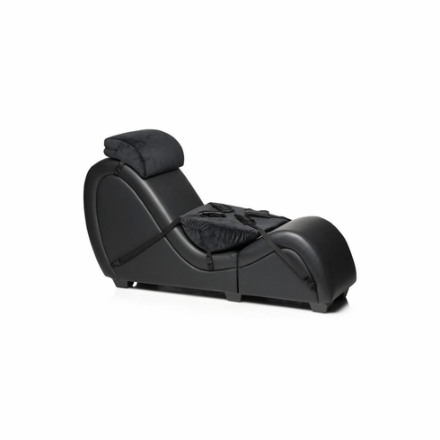 Kinky Sex Chaise with Love Pillows Black 60"