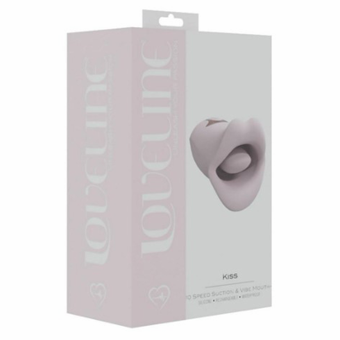 Kiss Suction and Vibrating Mouth Pink