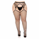 Kya Plus Net Garter Belt Stockings Black Plus Stockings