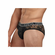 Lace Nights Low Rise Brief Black