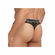 Lace Nights Thong Black