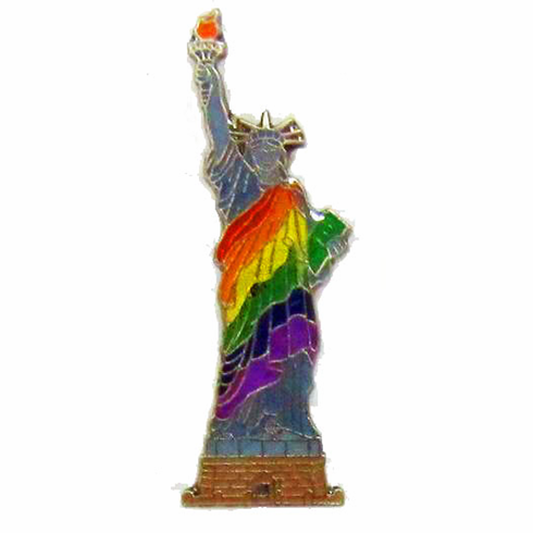 Lapel Pins - Liberty Rainbow