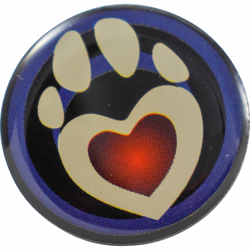 Lapel Pins - Pup Play Blue