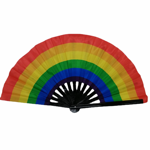 Large Clack Fans - Rainbow 13"