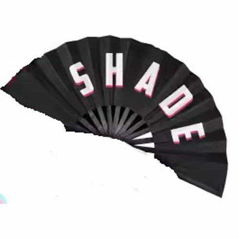 Large Clack Fans - Shade Black 13"