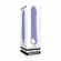 Large Purple Fantasy Rechargeable Silicone Vibrator Purple 8.6" Silicone