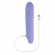 Large Purple Fantasy Rechargeable Silicone Vibrator Purple 8.6" Silicone