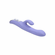Lavender Love Rechargeable Silicone Rabbit Vibrator Purple 4.75"