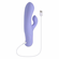 Lavender Love Rechargeable Silicone Rabbit Vibrator Purple 4.75"