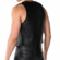 Leather Bar Vest Black