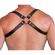 Leather Holster Harness Black/Silver