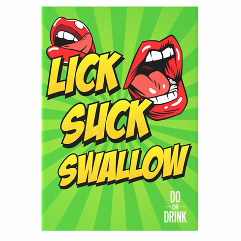 Lick Suck Swallow Card Game