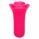 Lily Licker Mini Flower Flicker Rechargeable Silicone Vibrator Pink 3.7" Silicone