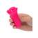 Lily Licker Mini Flower Flicker Rechargeable Silicone Vibrator Pink 3.7" Silicone