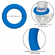 Link Up Ultra-Soft Cock Ring Blue One Size TPE/TPR/ABS
