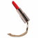 Lipstick Rechargeable Silicone Vibrator with Interchangeable Heads - Pink