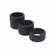 Liquid Silicone Ball Strap - 3 pc Set Black Silicone