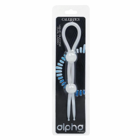 Liquid Silicone Dual Lasso White One Size