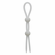 Liquid Silicone Dual Lasso White One Size