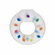 Liquid Silicone Optimum Party Cock Ring Multicolor One Size Silicone