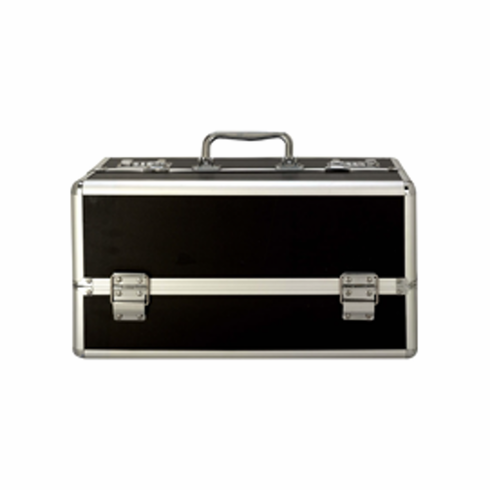 Lockable Vibrator Case - Large Black 8" x 15"