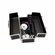 Lockable Vibrator Case - Large Black 8" x 15"