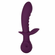 Lover Rechargeable Silicone Dual Vibrator Purple 5" Silicone