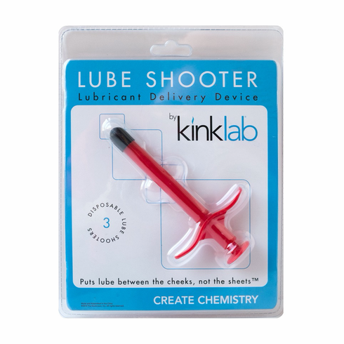 Lube Shooter - 3/pk Red TPE/TPR/ABS