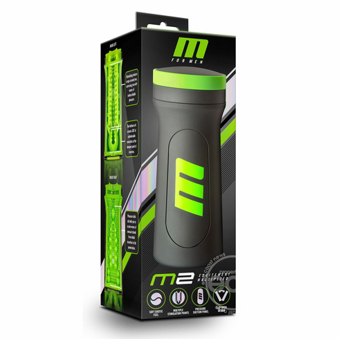 M2 Superior Stroker Black/Green 9.7" TPE/TPR/ABS