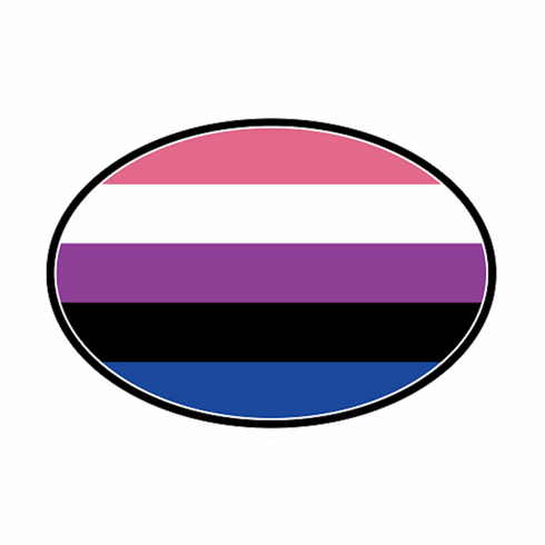 Magnets/Oval Genderfluid