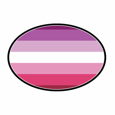 Magnets/Oval Lesbian