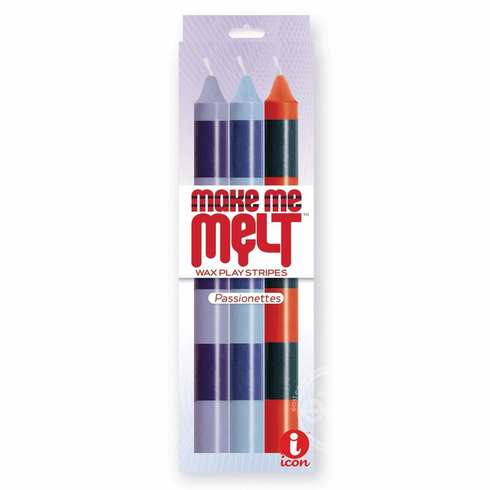 Make Me Melt Passion Candles 3/pk Various 8" Various 8"