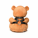 Master Series Pup Bear Brown/Black 9"