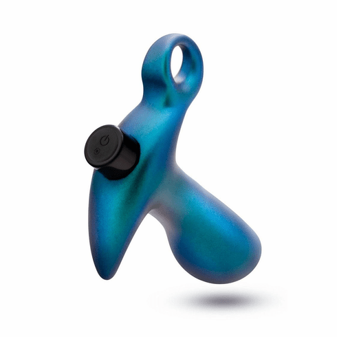 Matrix Teleportation Plug Rechargeable Silicone Anal Plug - Lunar Blue ...