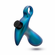 Matrix Teleportation Plug Rechargeable Silicone Anal Plug Lunar Blue 3.25" Silicone