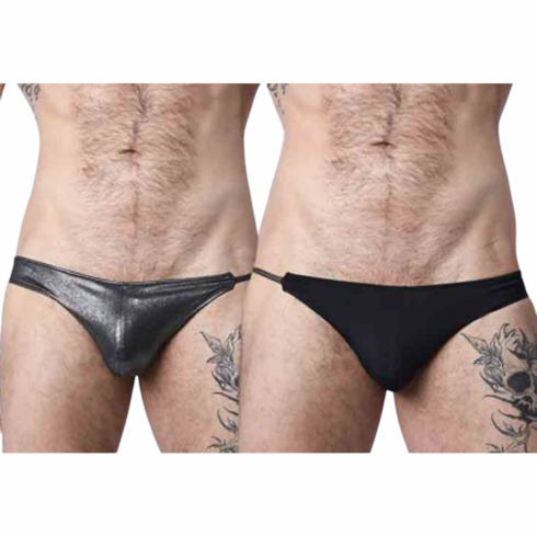 Maui Reversible Swim Tie Bikini Black